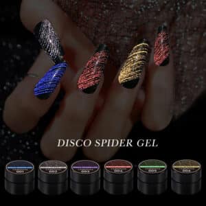 6 Boxes Spider Glitter