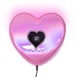 Nail Lamp Pink Heart 96W