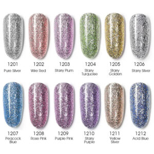 12ml Glitter Platinum