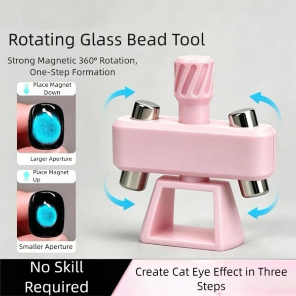 2pcs Glass Bead