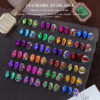 3 24 Colors Gemstone Cat Eye