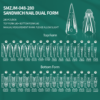 280pcs Dual Nail Forms SW